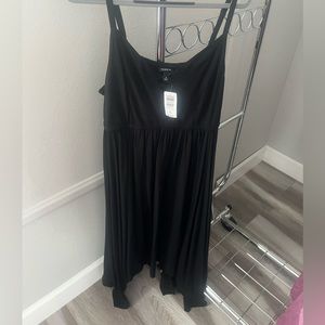 NWT black tank dress